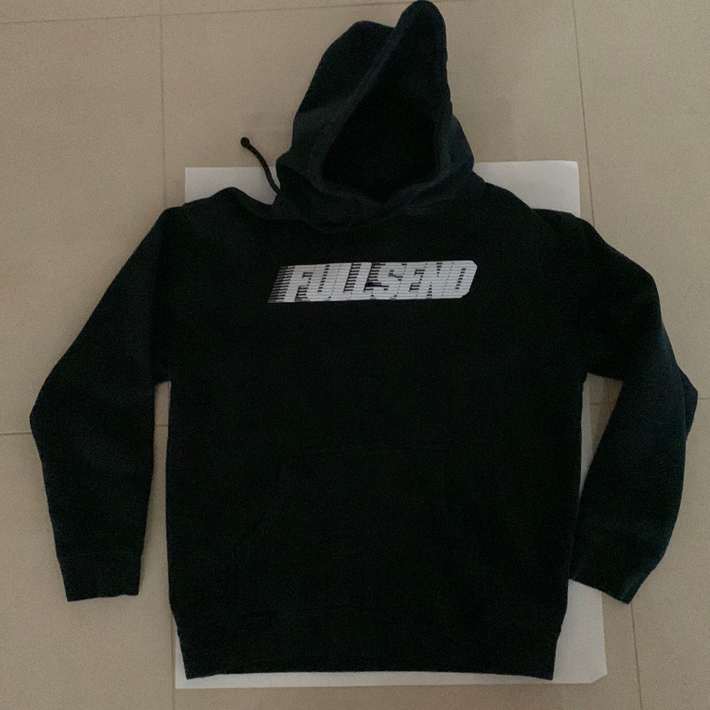 Full Send black size medium hoodie. Excellent condition.